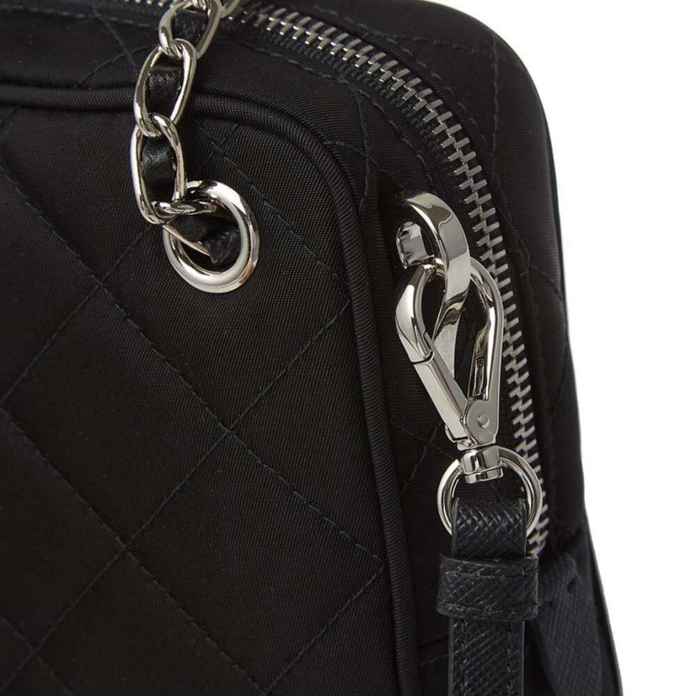 Prada Re-Edtion Nylon Quilted Black Triangle Logo Crossbody - Picture 8 of 10